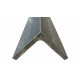 8in x 8in x 1in Angle Stock Grade A-36 - Steel (20ft)